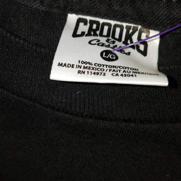 Crooks And Castles Medusa T-Shirt | Large - Picture 3 of 3